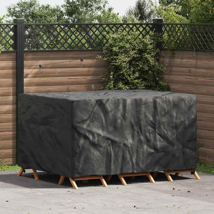Hoes voor tuinmeubelen Zwart 180 x 120 x 74 cm 420D