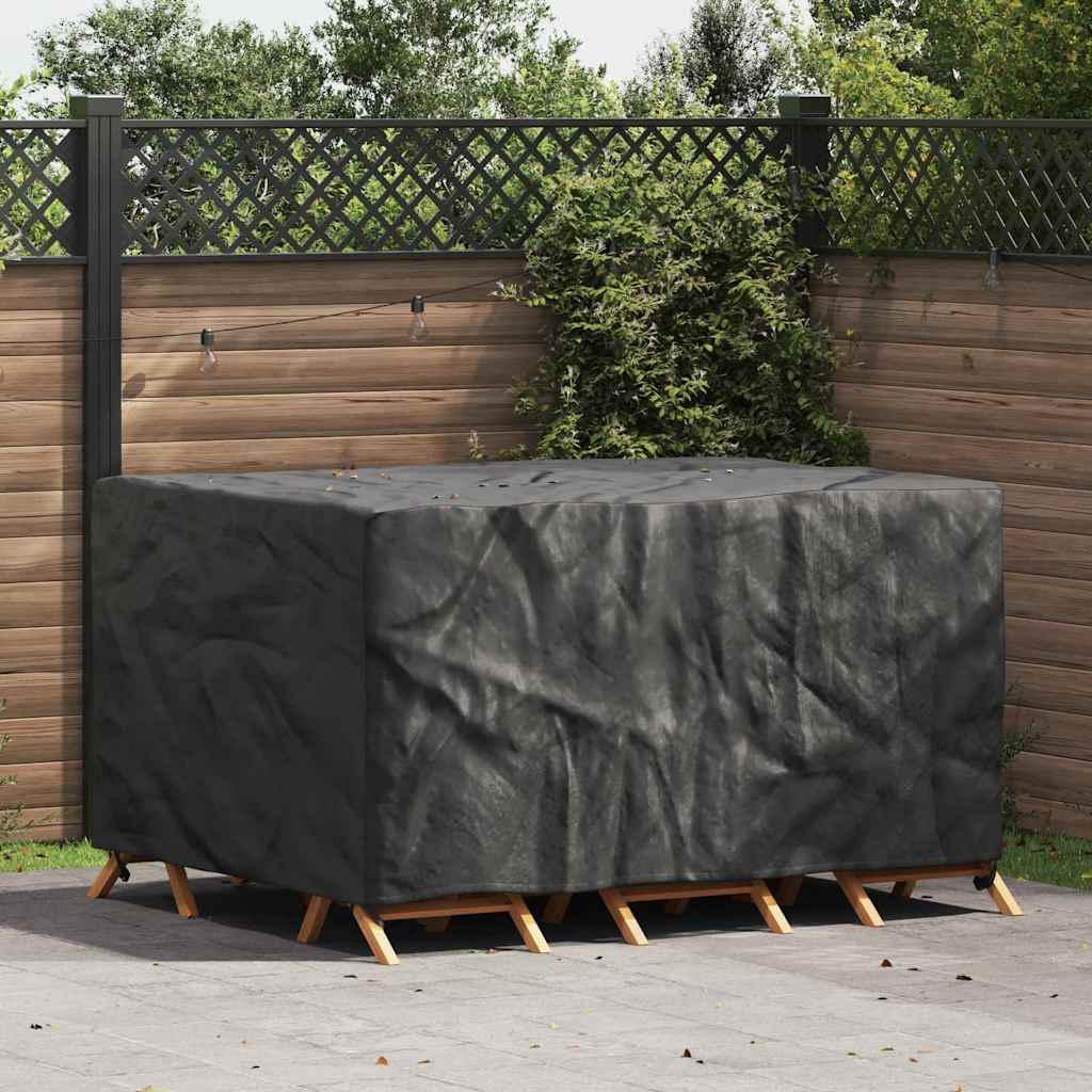 Hoes voor tuinmeubelen Zwart 180 x 140 x 90 cm 420D