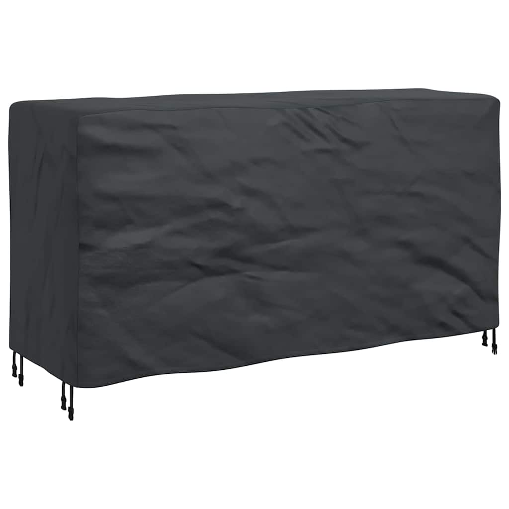 Hoes voor tuinmeubelen Zwart 180 x 70 x 90 cm 210D