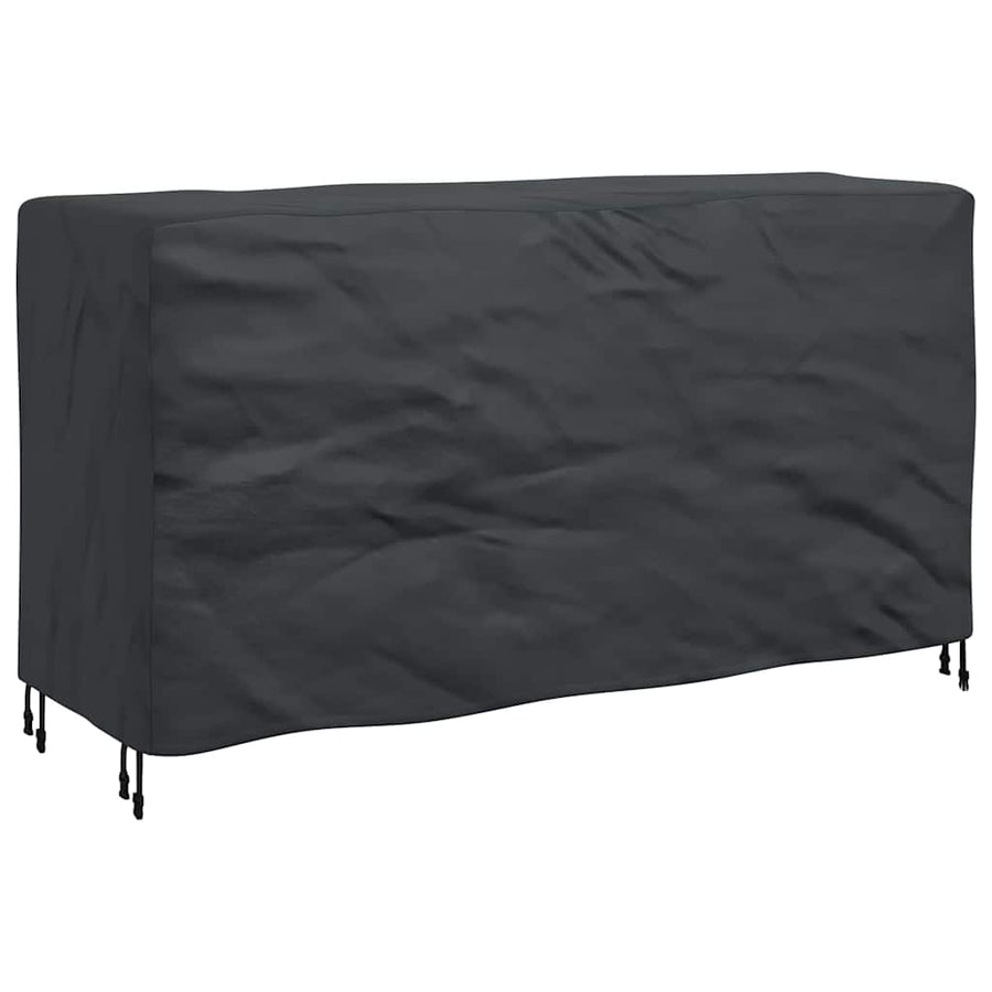 Hoes voor tuinmeubelen Zwart 180 x 70 x 90 cm 210D