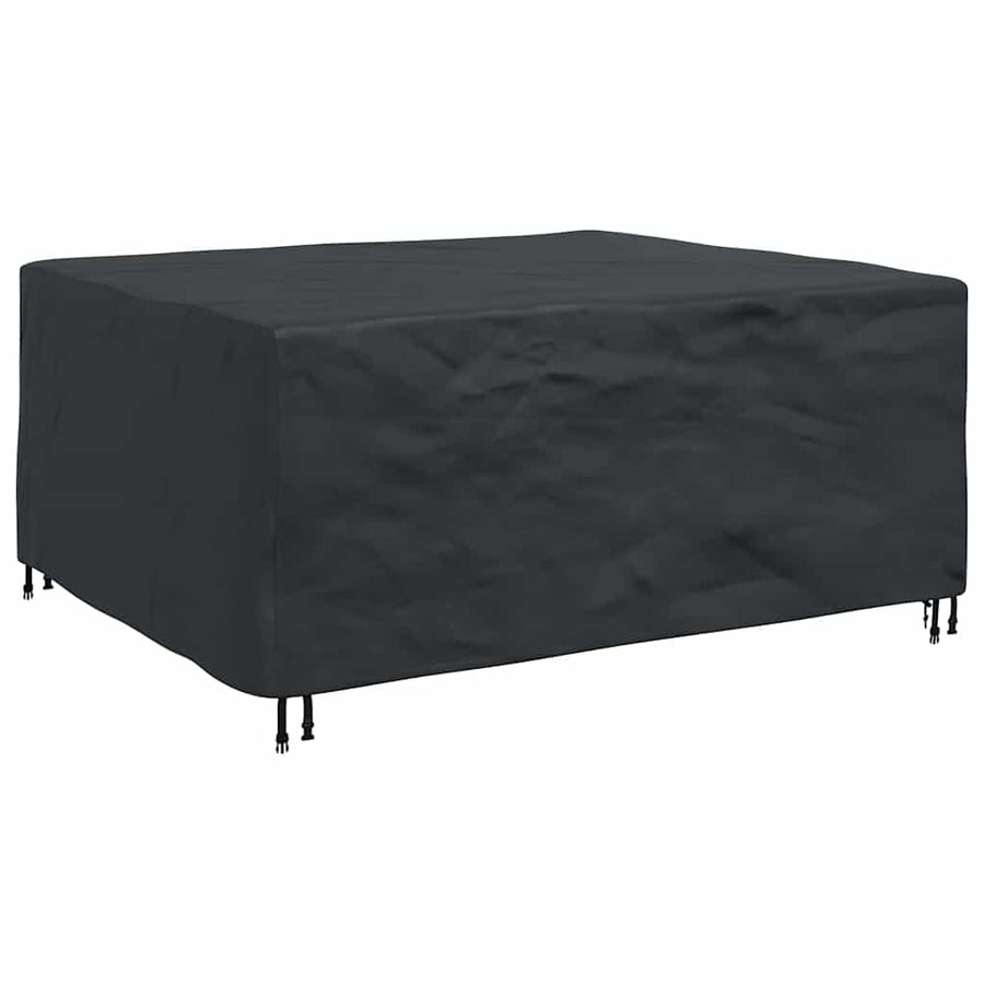 Hoes voor tuinmeubelen Zwart 200 x 165 x 80 cm 420D