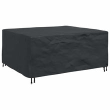 Hoes voor tuinmeubelen Zwart 200 x 165 x 80 cm 600D