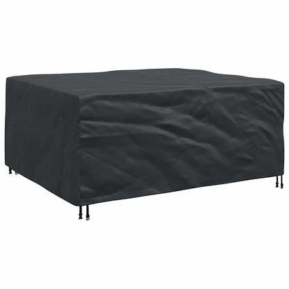 Hoes voor tuinmeubelen Zwart 200 x 165 x 80 cm 600D