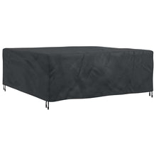 Hoes voor tuinmeubelen Zwart 200 x 200 x 90 cm 210D