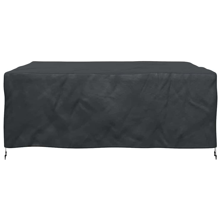 Hoes voor tuinmeubelen Zwart 200 x 200 x 90 cm 210D