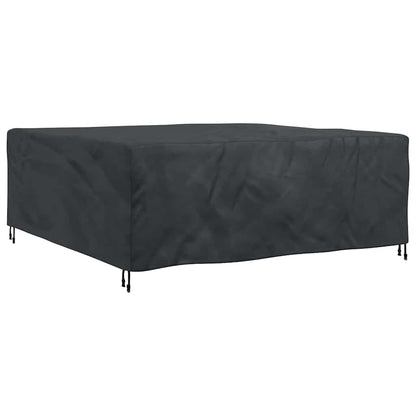 Hoes voor tuinmeubelen Zwart 200 x 200 x 90 cm 600D