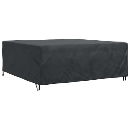 Hoes voor tuinmeubelen Zwart 200 x 200 x 90 cm 600D