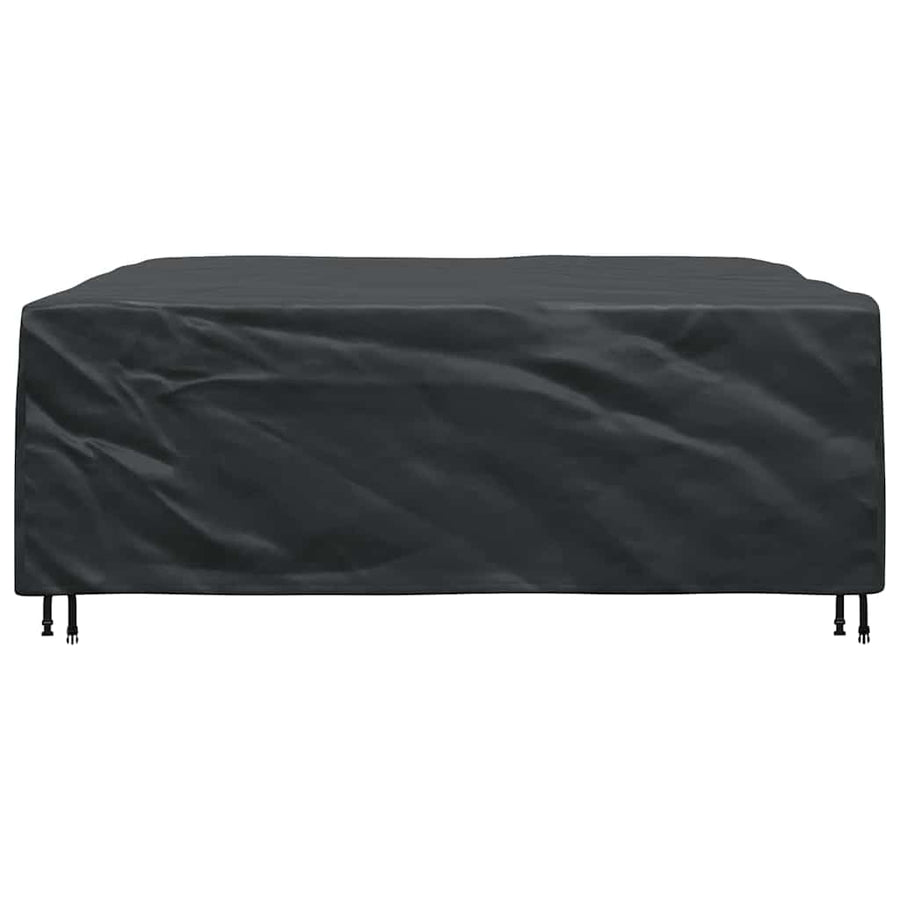 Hoes voor tuinmeubelen Zwart 210 x 200 x 70 cm 600D