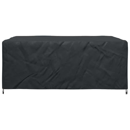 Hoes voor tuinmeubelen Zwart 220 x 190 x 85 cm 210D