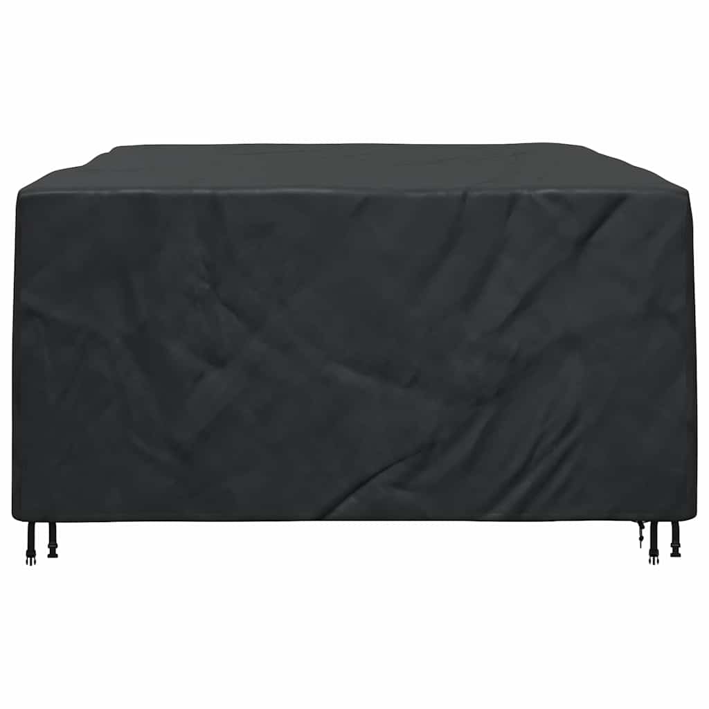 Hoes voor tuinmeubelen Zwart 220 x 190 x 85 cm 210D