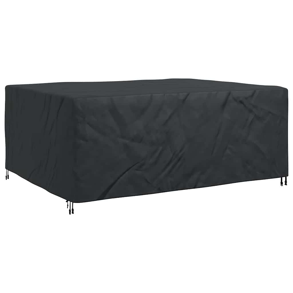 Hoes voor tuinmeubelen Zwart 220 x 190 x 85 cm 420D