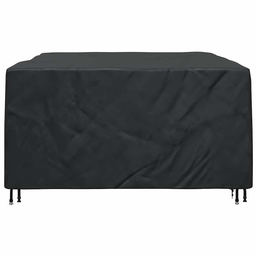 Hoes voor tuinmeubelen Zwart 220 x 190 x 85 cm 420D