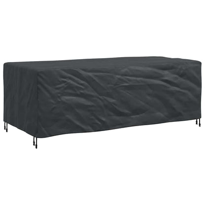 Hoes voor tuinmeubelen Zwart 229 x 113 x 73 cm 600D