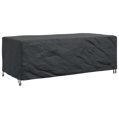 Hoes voor tuinmeubelen Zwart 229 x 113 x 73 cm 600D