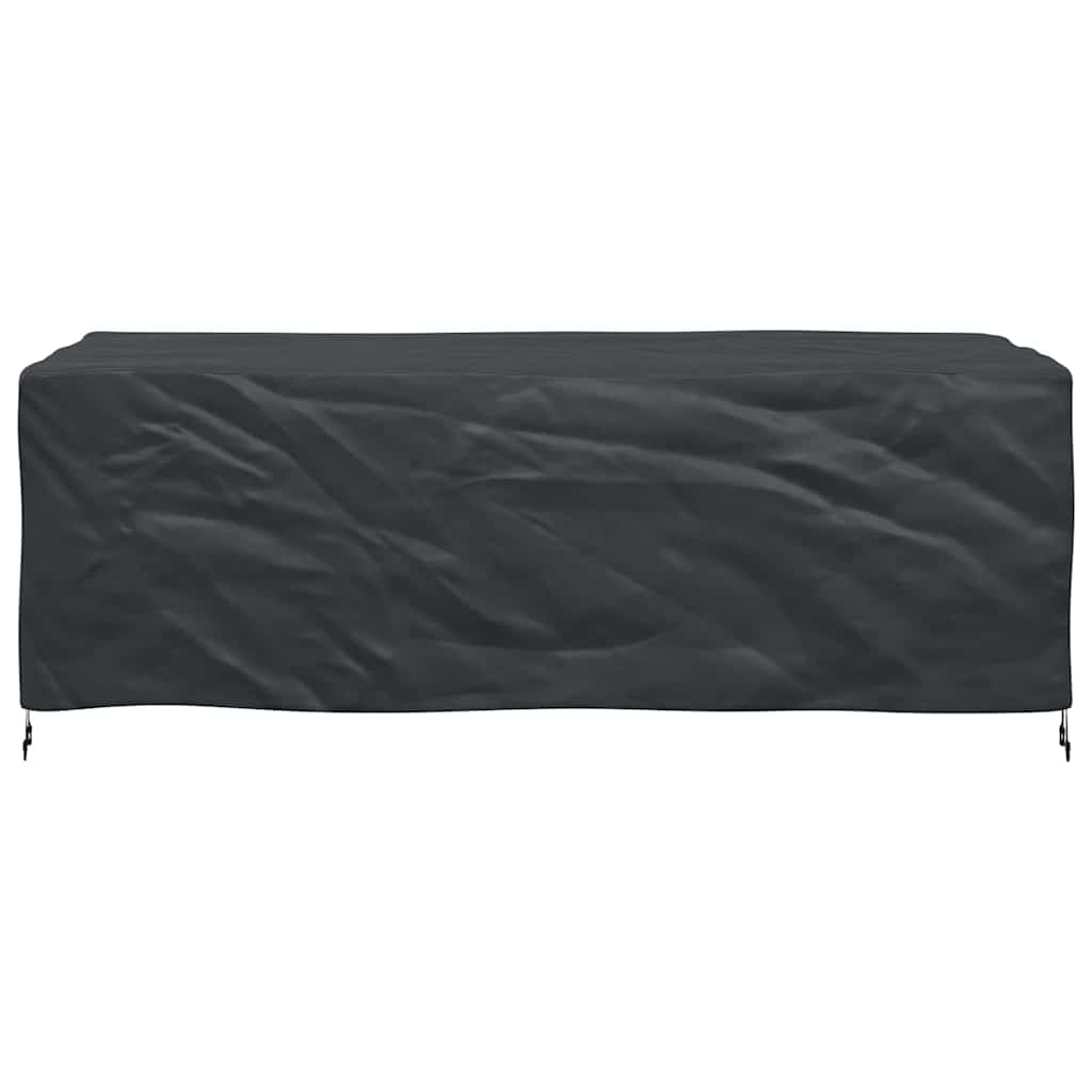 Hoes voor tuinmeubelen Zwart 229 x 113 x 73 cm 600D