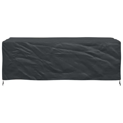 Hoes voor tuinmeubelen Zwart 229 x 113 x 73 cm 600D