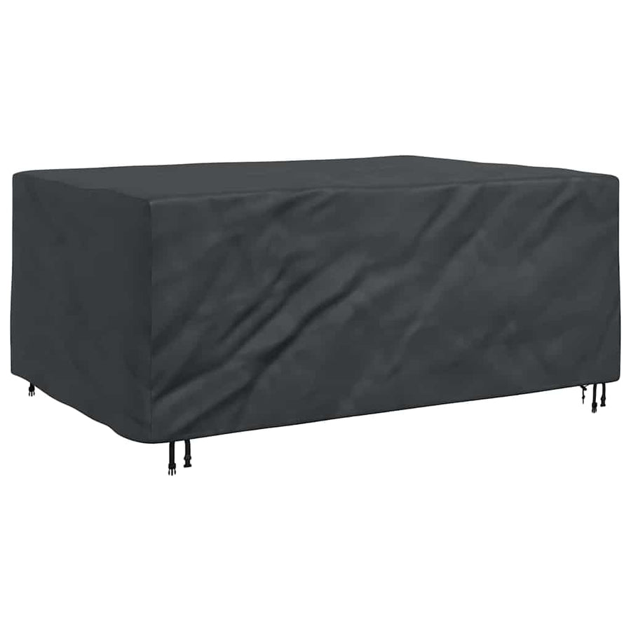 Hoes voor tuinmeubelen Zwart 230 x 165 x 80 cm 210D