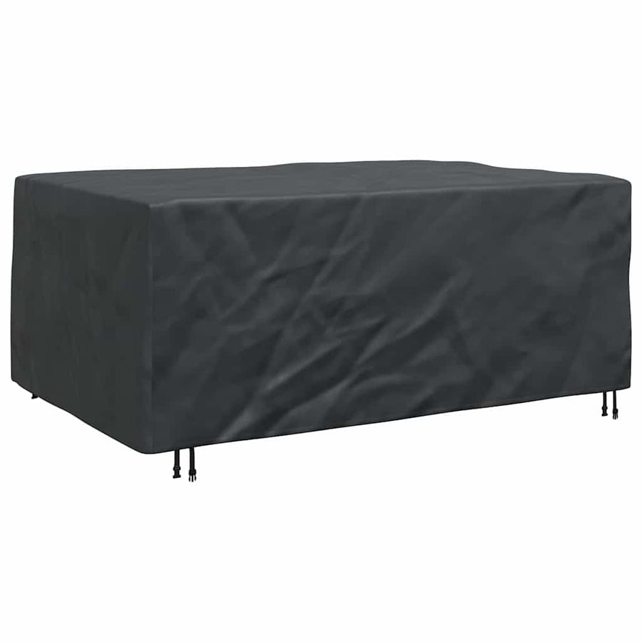 Hoes voor tuinmeubelen Zwart 230 x 165 x 80 cm 210D