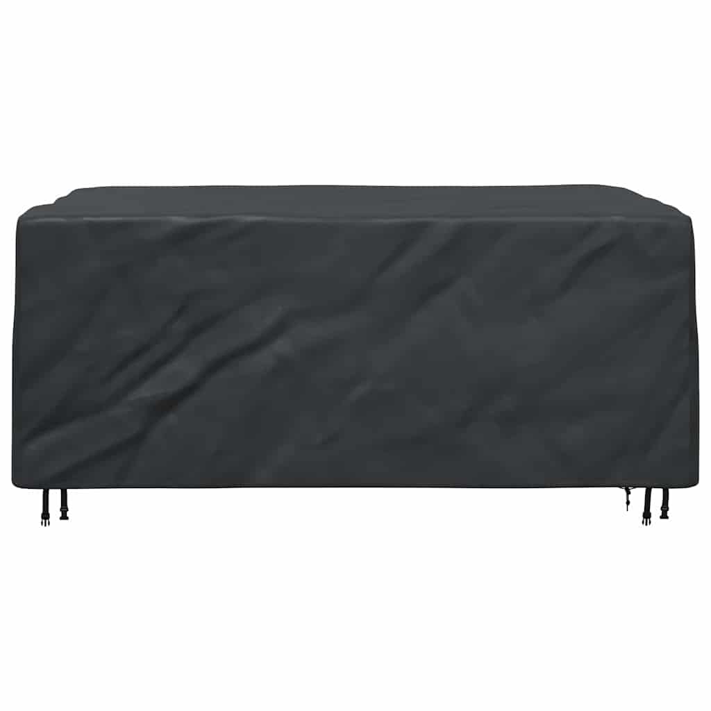 Hoes voor tuinmeubelen Zwart 230 x 165 x 80 cm 600D