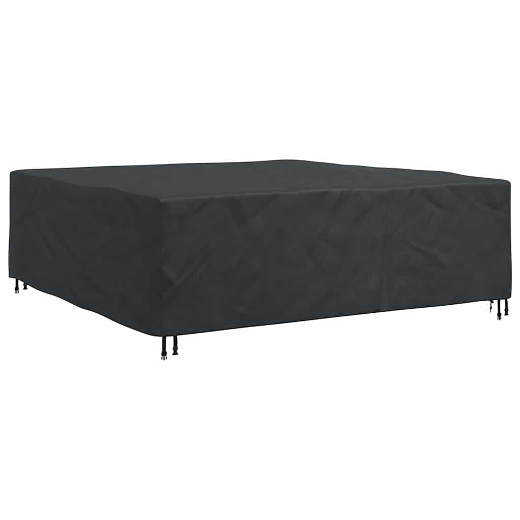 Hoes voor tuinmeubelen Zwart 235 x 235 x 70 cm 210D