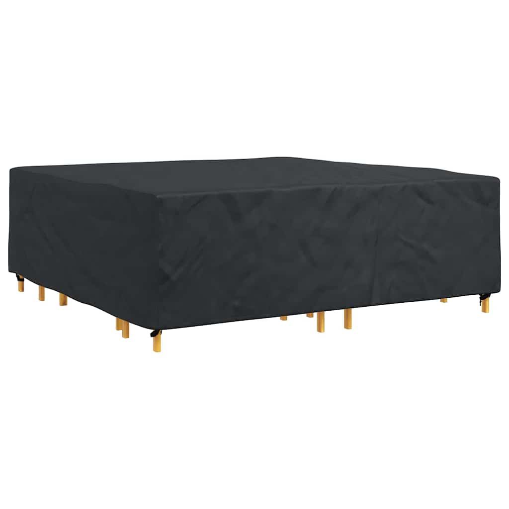 Hoes voor tuinmeubelen Zwart 235 x 235 x 70 cm 420D