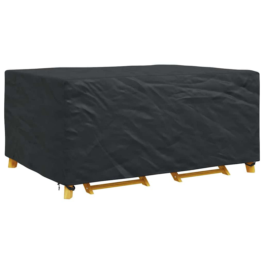 Hoes voor tuinmeubelen Zwart 240 x 160 x 100 cm 210D