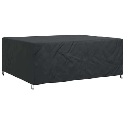 Hoes voor tuinmeubelen Zwart 250 x 210 x 70 cm 210D