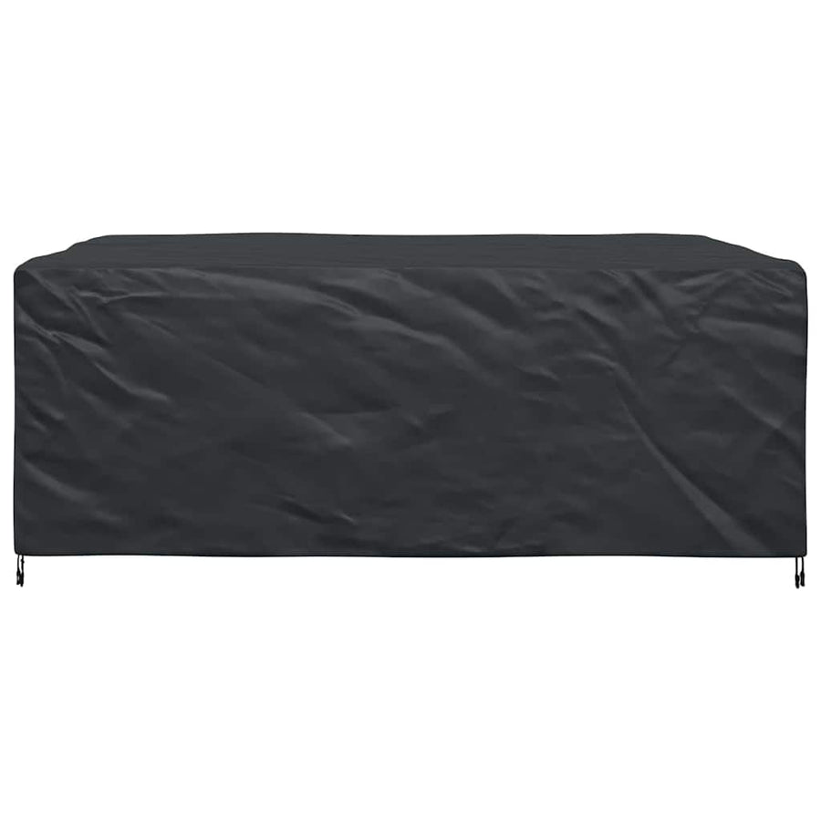 Hoes voor tuinmeubelen Zwart 250 x 210 x 70 cm 420D
