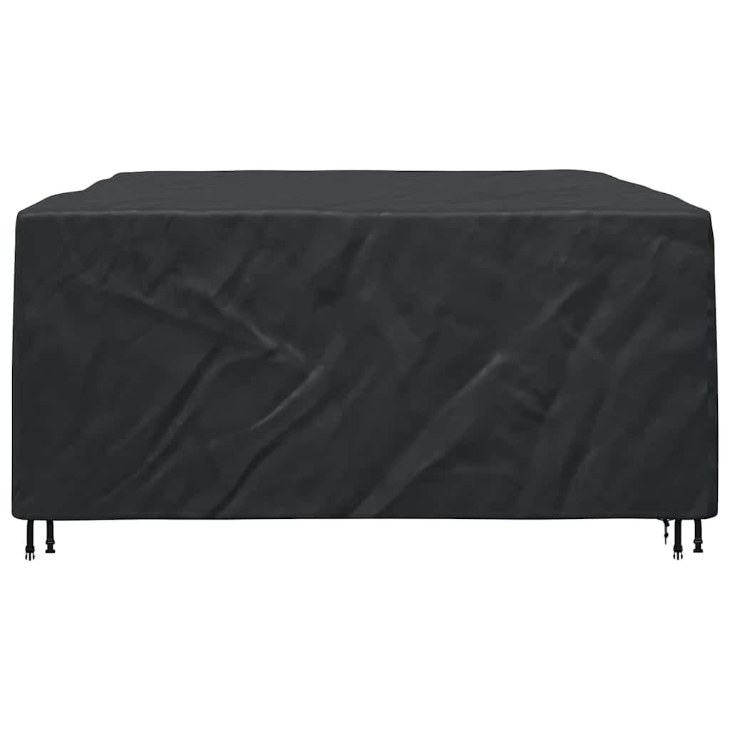 Hoes voor tuinmeubelen Zwart 250 x 210 x 70 cm 420D