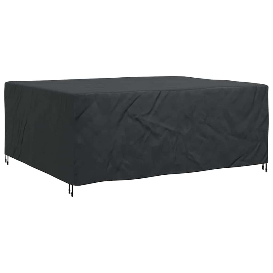 Hoes voor tuinmeubelen Zwart 250 x 210 x 90 cm 210D