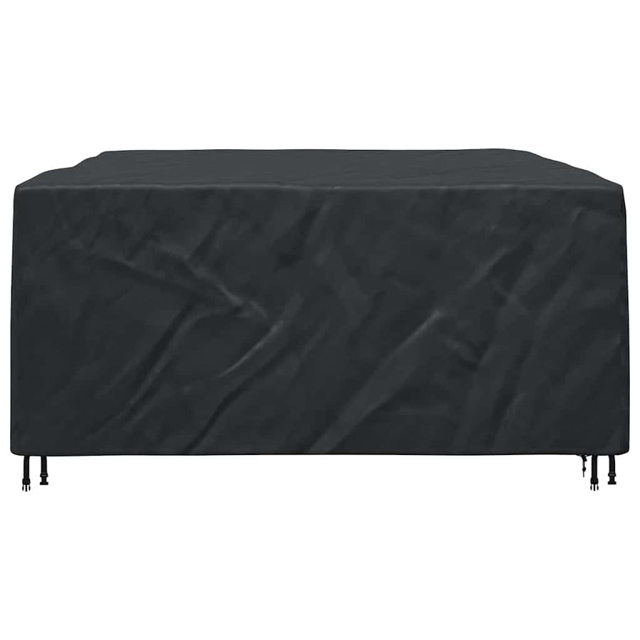 Hoes voor tuinmeubelen Zwart 250 x 210 x 90 cm 600D
