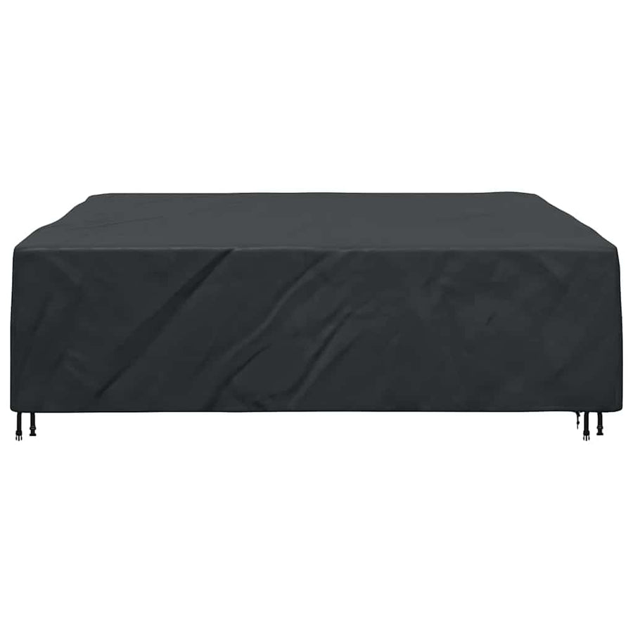 Hoes voor tuinmeubelen Zwart 260 x 260 x 70 cm 210D