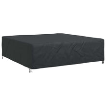 Hoes voor tuinmeubelen Zwart 260 x 260 x 70 cm 600D
