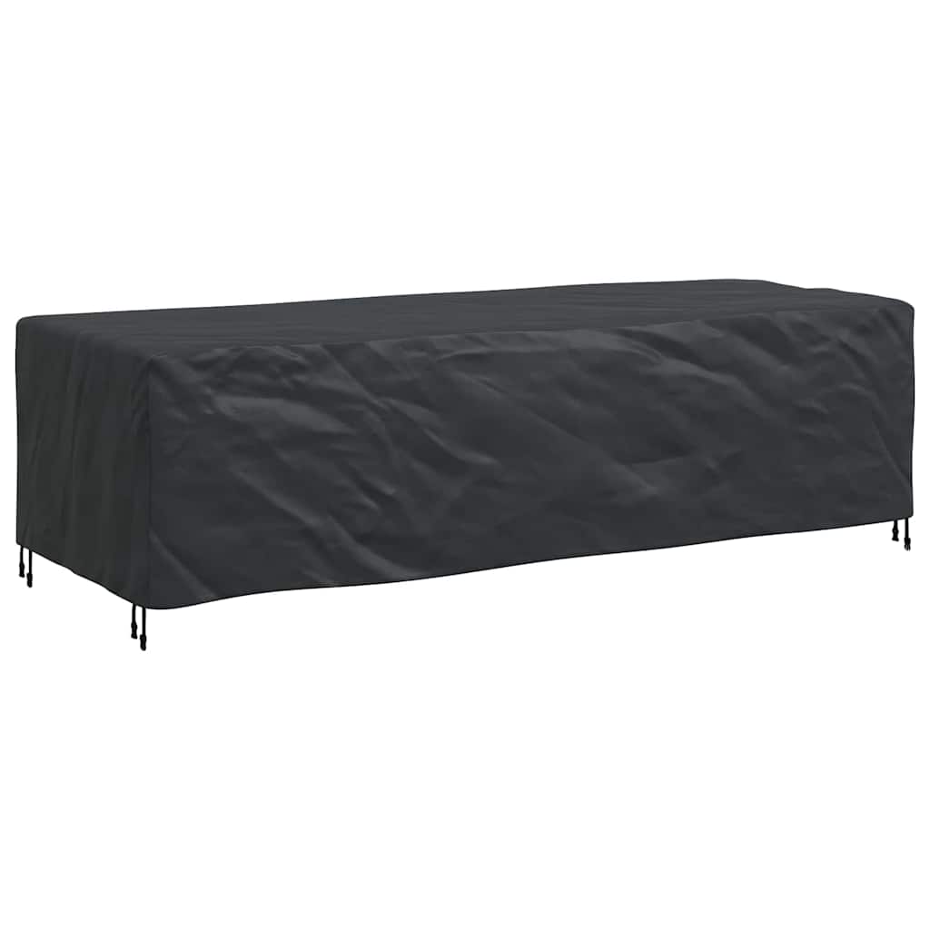 Hoes voor tuinmeubelen Zwart 270 x 110 x 70 cm 210D