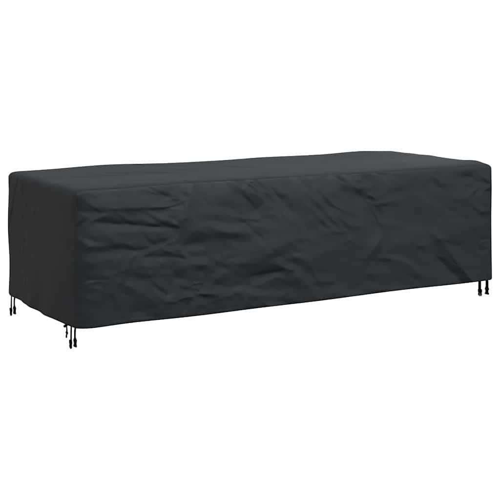 Hoes voor tuinmeubelen Zwart 270 x 110 x 70 cm 210D