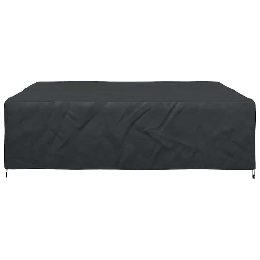 Hoes voor tuinmeubelen Zwart 275 x 275 x 70 cm 210D