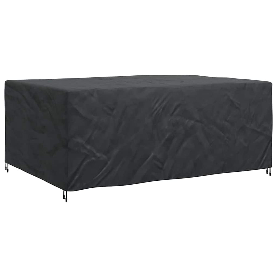 Hoes voor tuinmeubelen Zwart 280 x 204 x 106 cm 210D