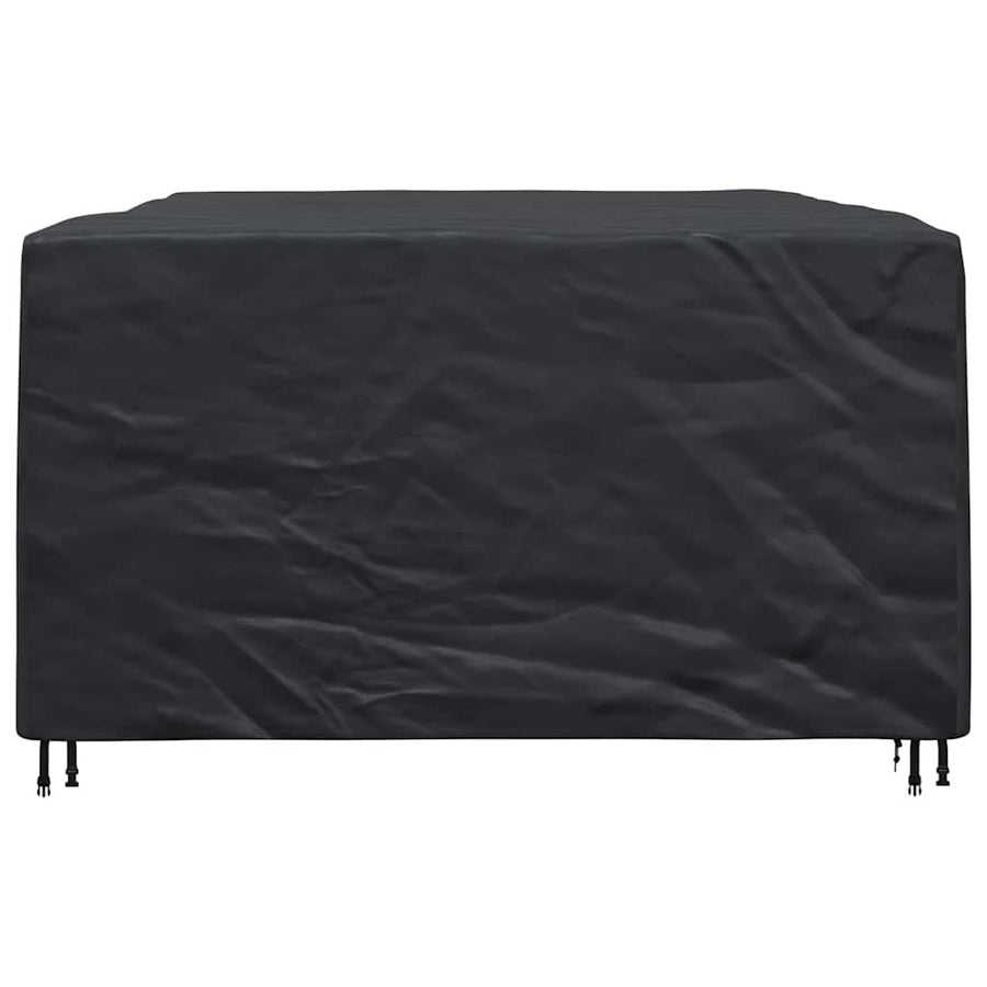 Hoes voor tuinmeubelen Zwart 280 x 204 x 106 cm 600D