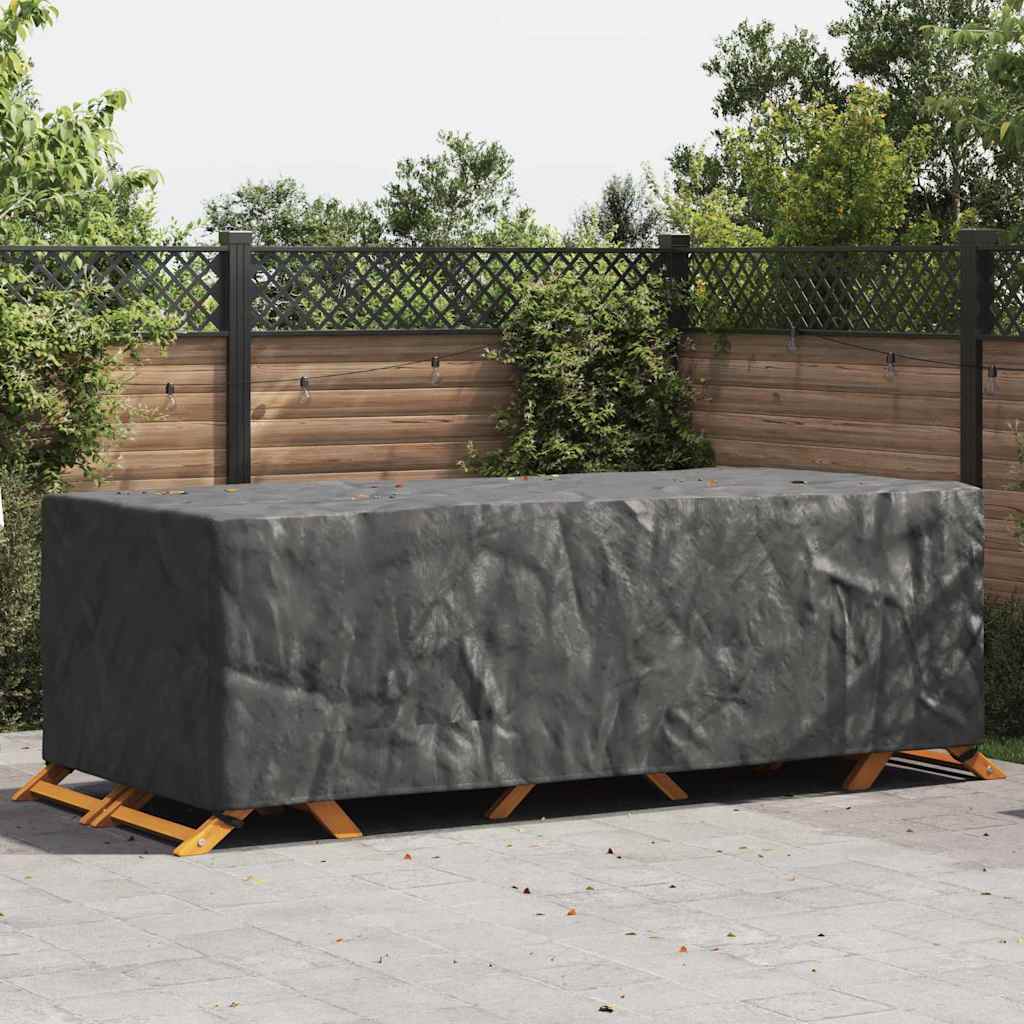Hoes voor tuinmeubelen Zwart 300 x 110 x 70 cm 210D