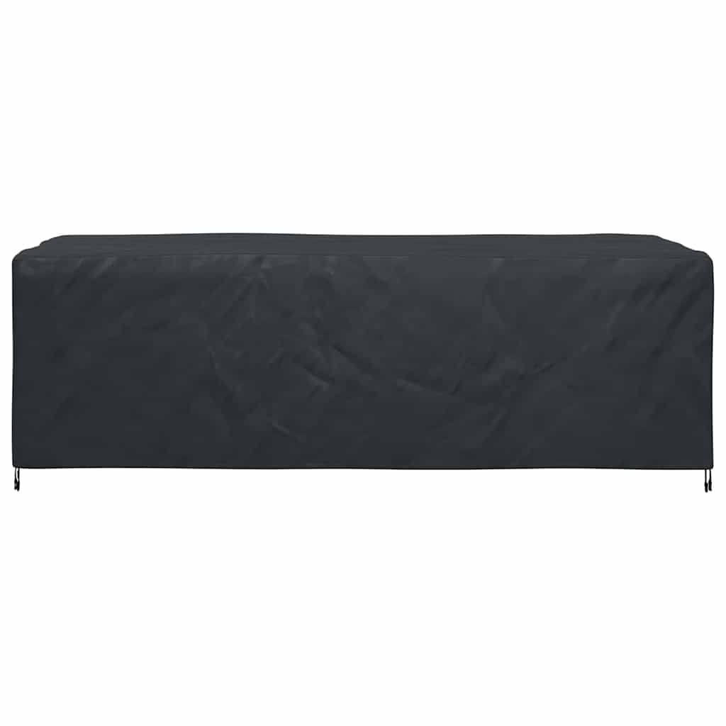Hoes voor tuinmeubelen Zwart 300 x 110 x 70 cm 210D