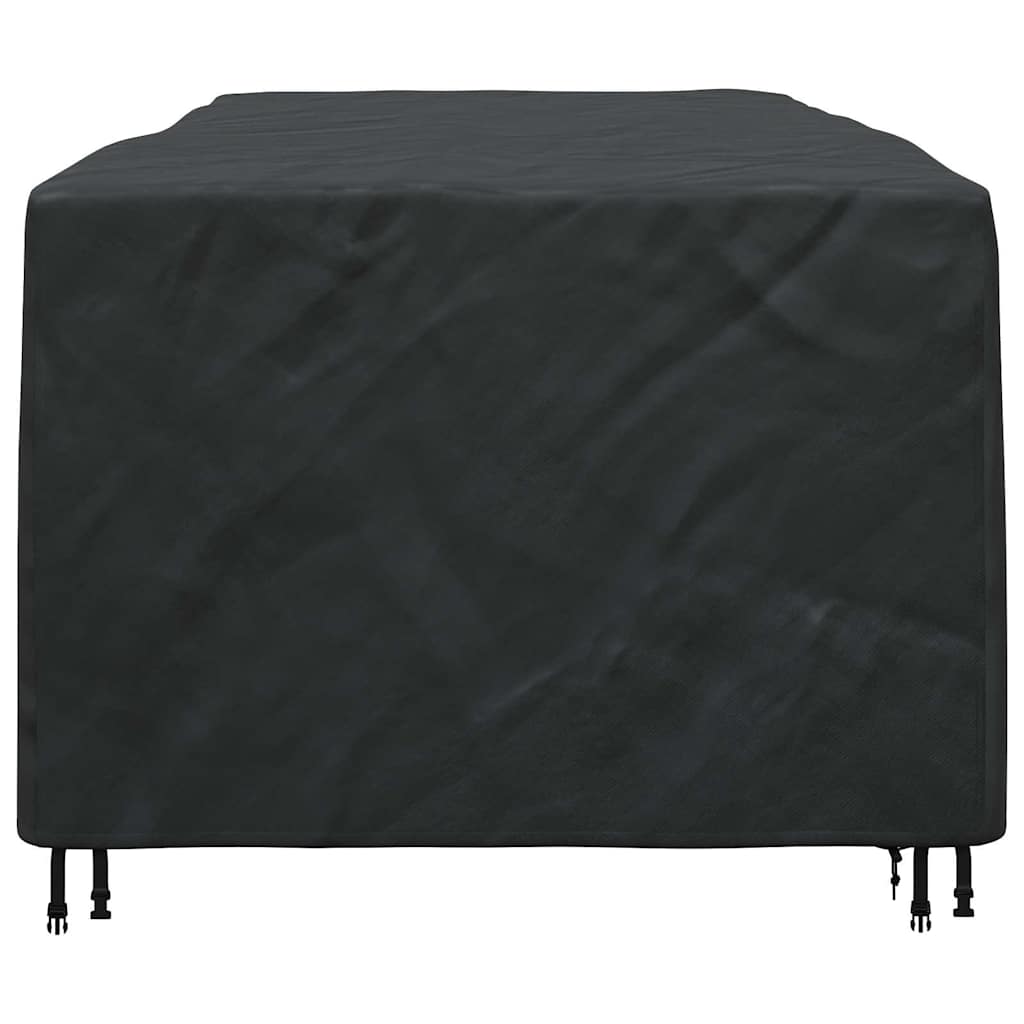 Hoes voor tuinmeubelen Zwart 300 x 110 x 70 cm 210D
