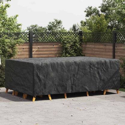 Hoes voor tuinmeubelen Zwart 300 x 200 x 90 cm 210D