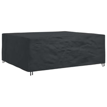 Hoes voor tuinmeubelen Zwart 300 x 250 x 70 cm 210D