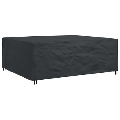 Hoes voor tuinmeubelen Zwart 300 x 250 x 70 cm 210D