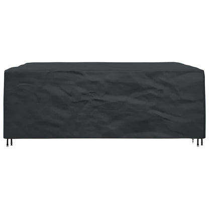 Hoes voor tuinmeubelen Zwart 300 x 250 x 70 cm 210D