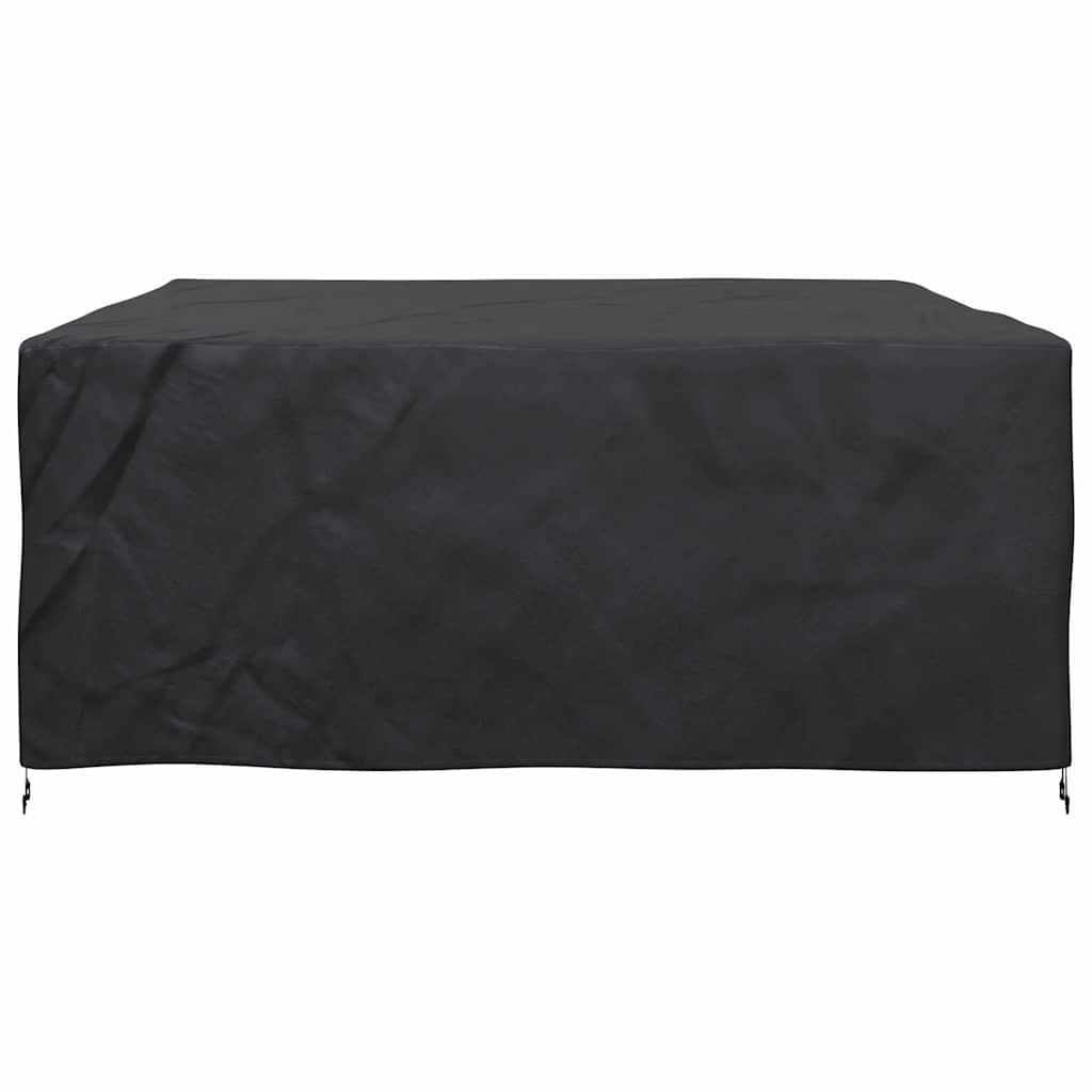 Hoes voor tuinmeubelen Zwart 300 x 250 x 70 cm 210D
