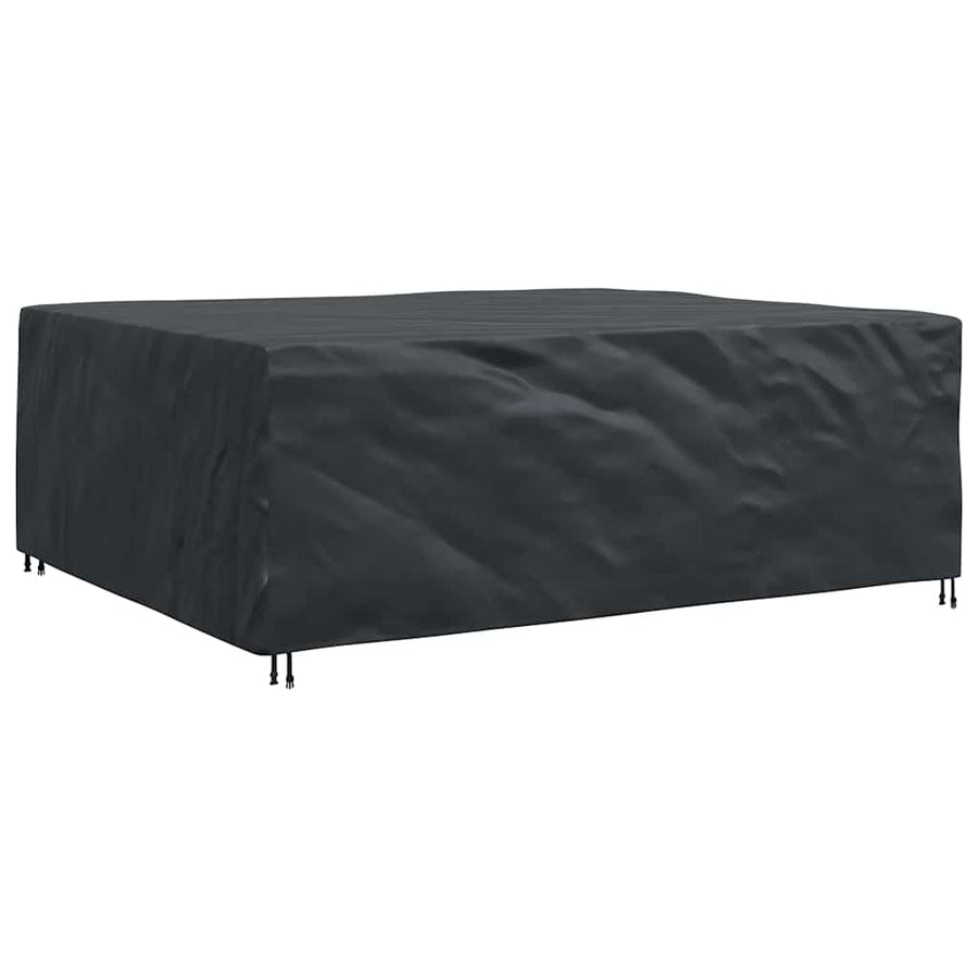 Hoes voor tuinmeubelen Zwart 300 x 250 x 70 cm 420D