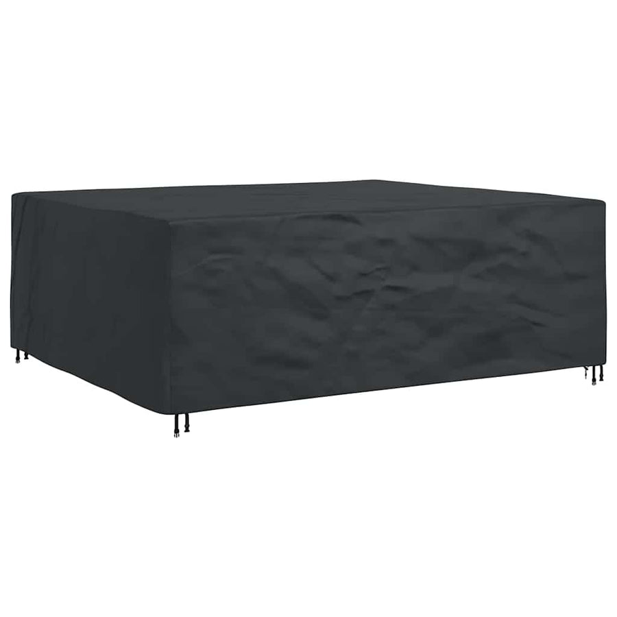 Hoes voor tuinmeubelen Zwart 300 x 250 x 100 cm 210D
