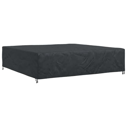Hoes voor tuinmeubelen Zwart 300 x 300 x 70 cm 210D