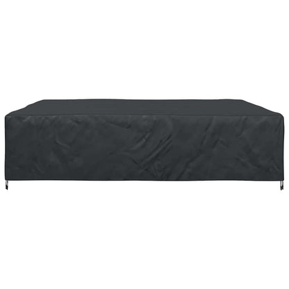 Hoes voor tuinmeubelen Zwart 300 x 300 x 70 cm 210D